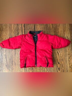 Baby GAP Red Puffer Jacket